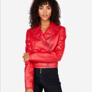 Express vegan moto jacket